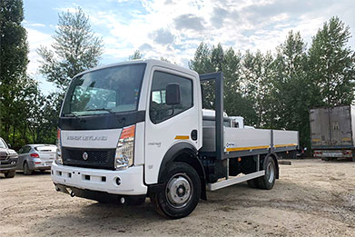 Бортовая платформа на шасси Ashok Leyland Partner MEX Euro5 3.5T