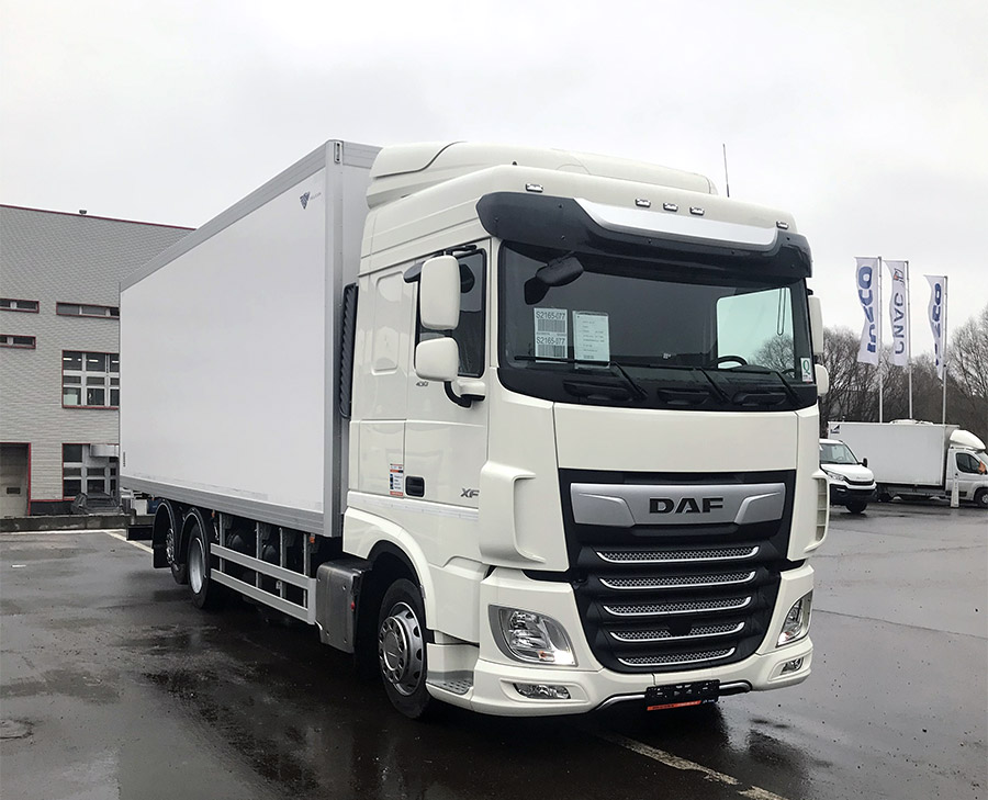 Купить изотермический фургон DAF XF480 FAS 6X2