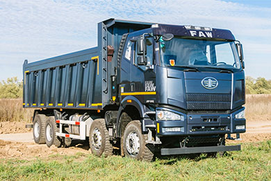 Самосвал FAW J6 8х4 EURO5