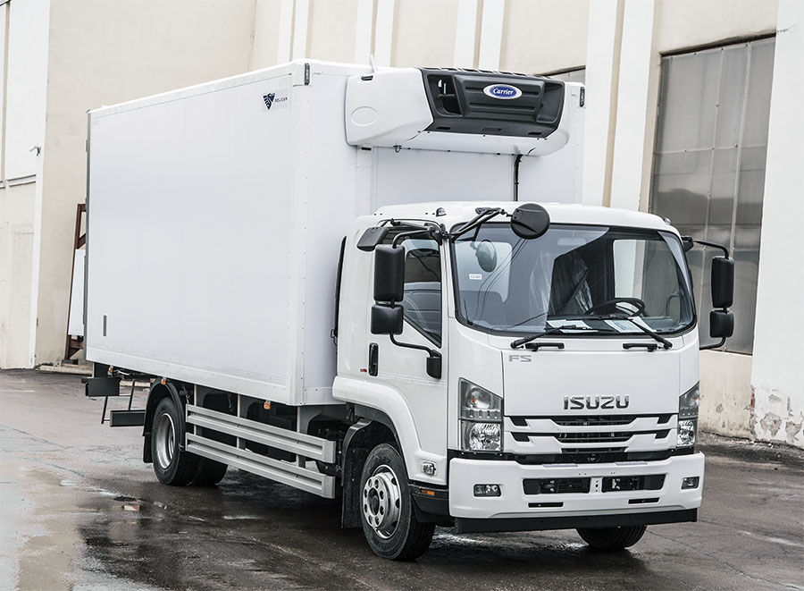 Рефрижератор на базе шасси Isuzu FSR34UL-N Forward