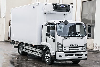 Рефрижератор на базе шасси Isuzu FSR34UL-N
