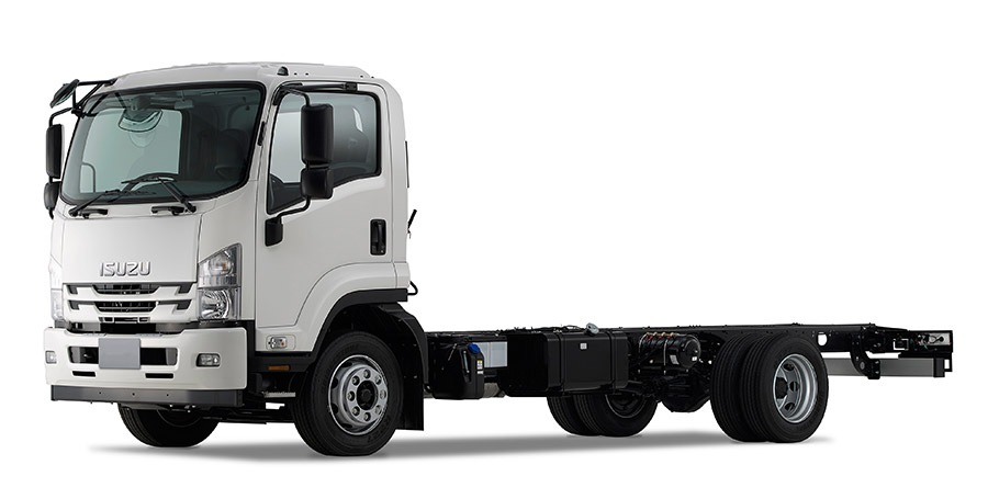 Промтоварный фургон на шасси Isuzu FSR34UL-P
