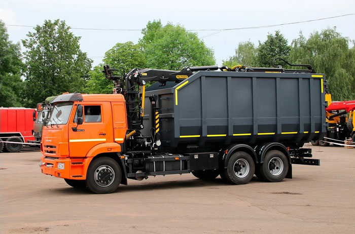 Купить ломовоз на шасси Камаз 65115
