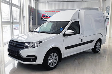 Изотермический автофургон повышенной вместимости Lada Largus Kub