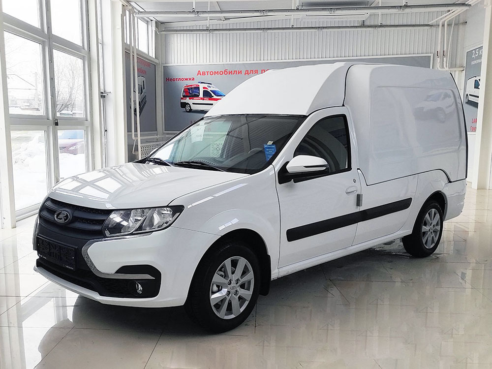 Изотермический автофургон повышенной вместимости Lada Largus Kub