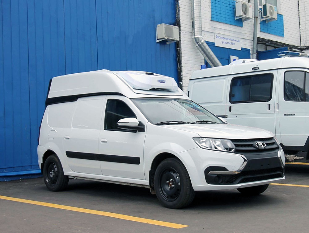 Рефрижераторный автофургон повышенной вместимости Lada Largus Roof