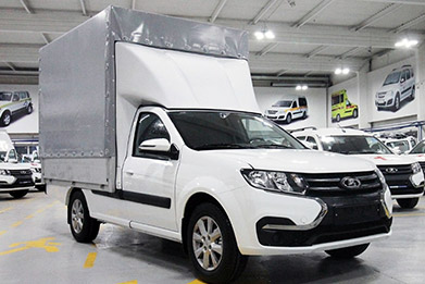 Тентованный автофургон повышенной вместимости Lada Largus Tent