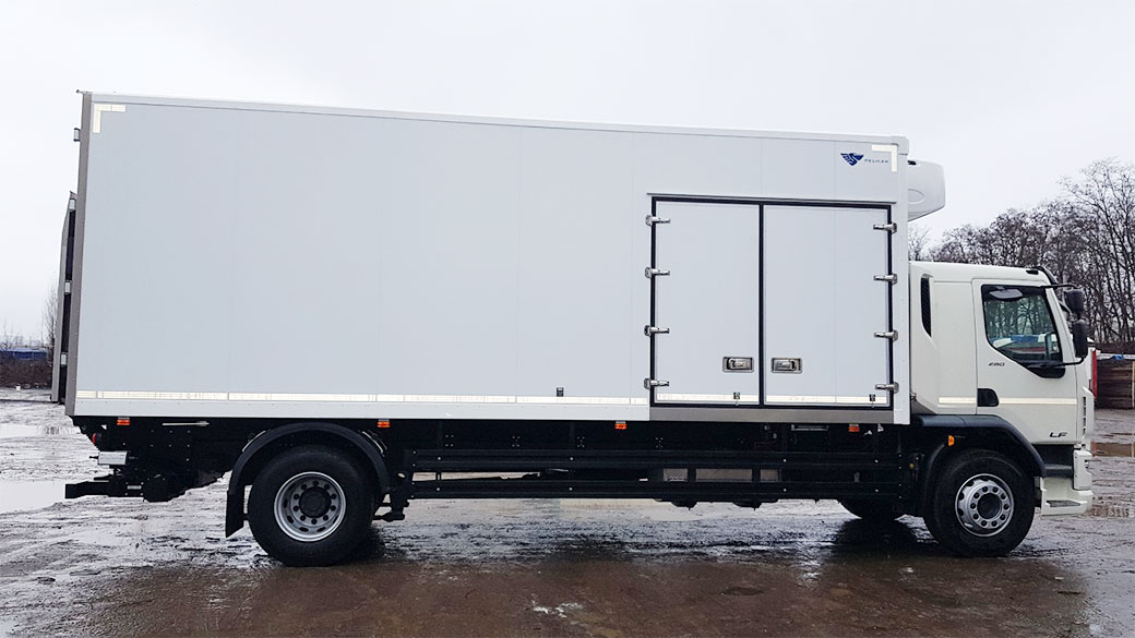 DAF LF 280 с мультитемпературным фургоном
