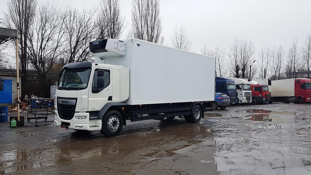 DAF LF 280 с мультитемпературным фургоном