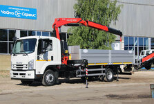 Кран-манипулятор на шасси Isuzu FSR34UL-P