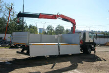Кран-манипулятор на шасси Isuzu FSR34UL-P